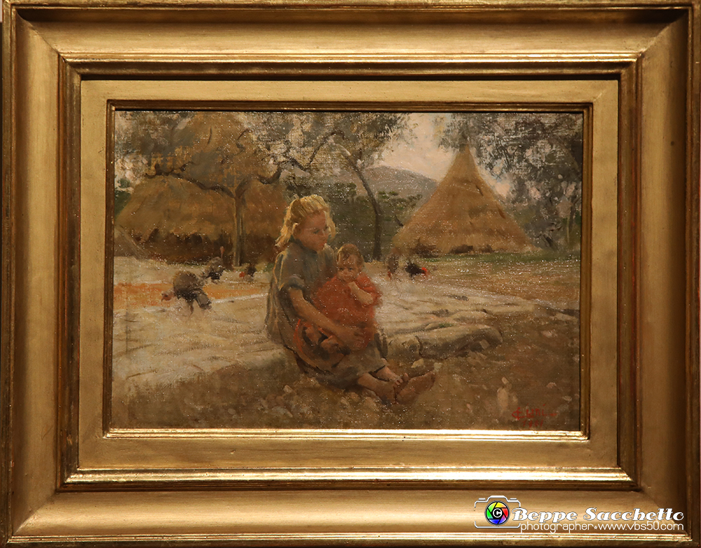 VBS_9402 - Mostra I Macchiaioli - Cesare Ciani - Bambini sull’aia, 1901.jpg